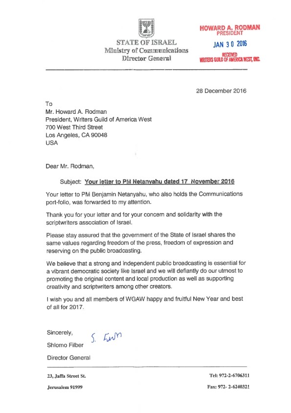 Response to Prime Minister Benjamin Netanyahu letter - 1-30-17 (2) (2)_001